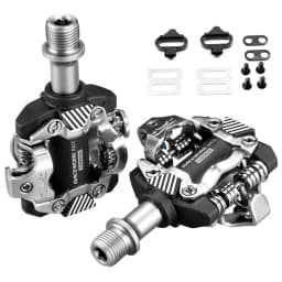 RACEWORK X-M8100 MTB Bike Pedals Ultra-light Self-locking DU+ Ball-bearing Bicycle Pedals Compatible With The Shimano SPD System