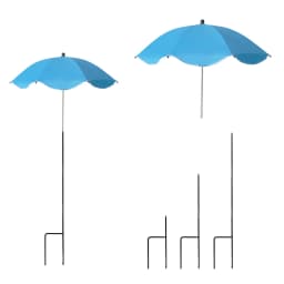 Plant Umbrella Height Adjustable With Stake Garden Shade Protect Plants From Sun For Potted Plants Flower Beds For Outdoor Plant