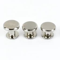 10/20/30Pcs 5-8mm Flat Head Screws Nail Metal Double Cap Side Round Rivet Leather Craft Wallet Fastener DIY Hardware Accessories