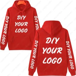 Customized Logo Personalized Hoodie Autumn Warming and Comfort Sweatshirt Unisex Casual Custom Printed Text DIY Hoodie Fashion