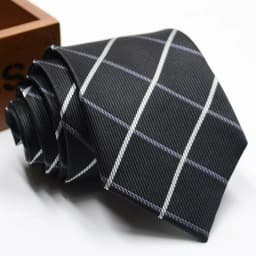 Classic Stripe Necktie Men Business Formal Wedding Tie 8cm Blue Black Pink Red Neck Ties Fashion Shirt Dress Accessories