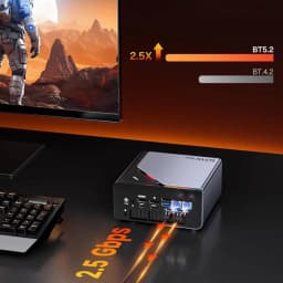 GMKtec K12 Mini PC AMD Ryzen7 H255 (Upgraded 8745HS) Oculink Support DDR5 NO RAM NO ROM NO OS WIFI6E Desktop Computer Gaming PC