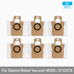 For Xiaomi Mijia M30S D103CN Robot Vacuum Cleaner Accessories Main Side Brush Hepa Filter Mop Cloth Dust Bag Replacement Spare