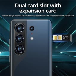 K-Touch Hot S26 Ultra 22G+2TB Smartphone Android 15 Cell Phone 7.3HD Mobile Phones 5G Dual SIM 8000mAh 16+48MP Camera Cellphones