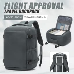 Backpack for Men, Portable Backpack Travel backpack Cabin Size, Backpack 40x30x20 Ryanair Cabin Bag Hand Luggage Backpack Laptop
