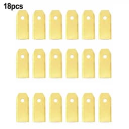 Long Life Span And Weather Resistant These 43mm Replacement Blades And Screws Are Perfect For Robotic Lawn Mowers