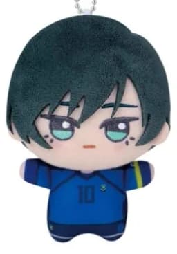New Anime Blue Lock Vol.9 Rin Itou Bachira Meguru Cosplay Plush Doll Fluffy Maumet Pendant Puppet Keychain Keyring Gifts Toys