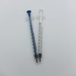 100pieces/lot 1ml Industrial Plastic Syringe (blue or white plunger: color randomly according to inventory)