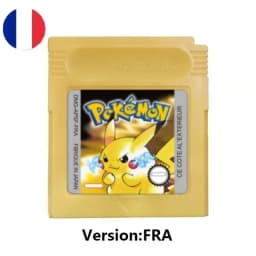%Many style pokémon cards Red Blue Crystal Golden Green Silver Yellow GBC Game Card 16Bit Video Game CartridgeConsole Card GB/SP