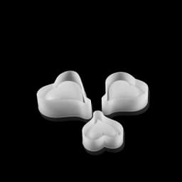 3D Love Heart Shape Silicone Molds Cake Pudding Decoration Epoxy Resin Molds For DIY Jewelry Making Resin Crafts Accessories