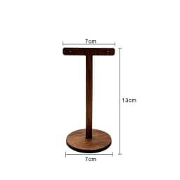 Jewelry Display Rack Walnut Earrings Necklace Rack High-end Combination Jewelry Store Display Photography Props
