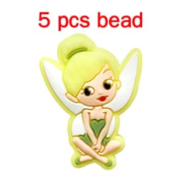 5pcs Silicone Pacifier Chain Cartoon Beads Baby DIY Care Nipple Chain Ornaments Parts