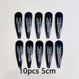 10/20/30PCS Women Basic Alloy Hairpin Silver Gold Waterdrop Shape Hair Clips Girls DIY Hairstyle Clip Fashion Hair Accessories
