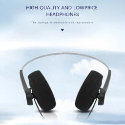 1pcs Underwire Headphone Music Mp3 Walkman Retro Feelings Portable Wired Small Headphones Sports Fashion Photo Props
