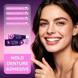 2026 New Soft Thermoplastic Silicone Denture Reline Cushion Daily Use Denture Stabilizing Pad Oral Care Accessory