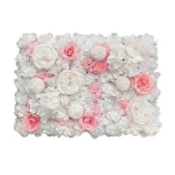 Pink Silk Rose Flower Wall Artificial Flower For Wedding Decoration BabyShow Party Birthday Gift Home Backdrop Decor