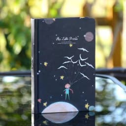 Color Page Illustration Cute Notebook Beautiful Diary Student Hardcover Notepad