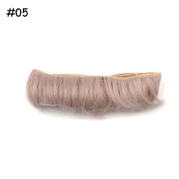 5CM DIY Accessories 1/6 1/4 1/3 Short Curly Wigs Doll Fringe Hair Toy Toupee Mini Tresses High-Temperature