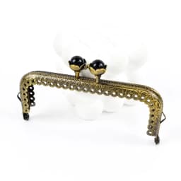 1/2/3/5Pcs 10.5cm Antique Bronze Purse Frame Handle Metal Kiss Lock Clasp with Pearl Coin Wallet Clutch Bag DIY Accessories