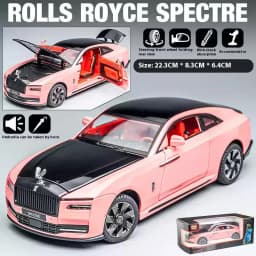 1:24 Rolls-Royce Shining Alloy Model Toy Vehicle, Best Collection for Vehicle Enthusiasts, Christmas/Birthday Gifts