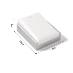 White PU Leather Bust Jewelry Display Stand Holder Bracelet Earring Necklace Ring Jade Counter Pendant Neck Model Organizer Rack