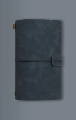 A6 Vintage Notebook PU Leather Blank Kraft Diary Note Book Journal Sketchbook Stationery School Office Supplies
