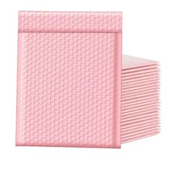 10Pcs Pink Opaque Bubble Mailer Padded Envelope Self-sealing Packaging Bag Jewelry Gift Mailing Bag