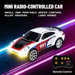2026 Upgraded RC Car 1:64 Mini Alloy RC Drift Car Easy to Carry, 60mins Life. Exquisite Gift Box An Ideal Toy Gift for Children