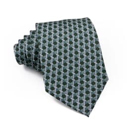 Soft Men's Imitation Silk 52 Colorful 8cm Lines Geometric Patterns Leisure Tie Business Party Gentleman Necktie Accessories Gift