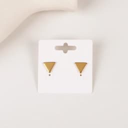 50 Pcs 5x5cm New Pattern Hangable Earrings Jewelry Display Paper Card With Or Without Bags Wholesale Packaging Business Supplier
