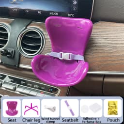 Various Styles For Labubu Cartoon Plush Safety Seat Cute Doll Air Outlet Aromatherapy Decoration Car Interior Accessories