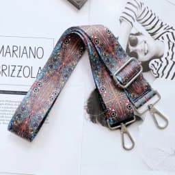 National Wind Handbags Chain Interchangeable Adjustable Nylon Decorative Chain Colored Bags Belts Fashion Shoulder Bags Straps