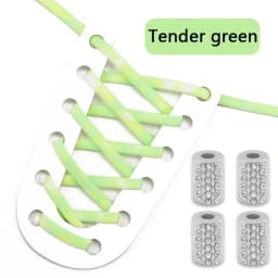 Elastic Round Printed Shoe Laces Diamond Metal Buckle No Tie Shoelaces Without Ties Shoelace for Sneakers Woman Man Shoestrings