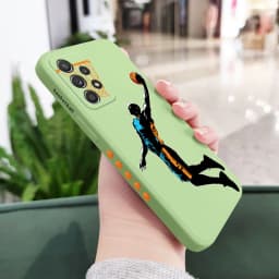 Wild Basketball Case For Samsung A56 A36 A26 A17 A16 A07 A06 A54 A34 A73 A53 A33 A23 A13 A72 A52 A32 A12 A22 A15 A25 A35 A55 5G