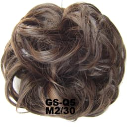 Zolin Synthetic Messy Curly Hair Bun Scrunchie Chignon Donut Elastic Rope Rubber Band Hair Bun Pad Updos Hairpiece