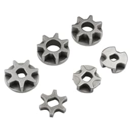 M10 M14 M16 Sprocket Chain Saw Gear for Grinder Replacement Gear Chainsaw 7/6/3 Tooth Electric Bracket Power Tool M4YD