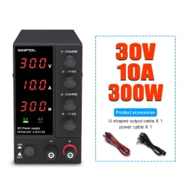 Wanptek 30V 5A 10A DC Power Supply Adjustable Digit Display Laboratory Power Supplies Voltage Regulator 60V 5A 120V 3A Repair