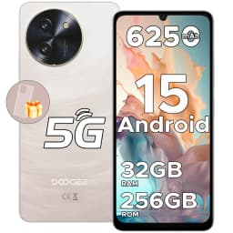 DOOGEE Note59 Pro 5G Smartphone 32GB 256GB 6.75" HD+ 120Hz Display Unisoc T8200 6250mAh Battery NFC Android15 Mobile Phone