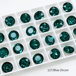 12mm 14mm Crystal Fancy Stone 3D Glitter Pointed Back Round K9 Glass Beads DIY Craft Rhinestones For Jewelry Making Clothes 3001