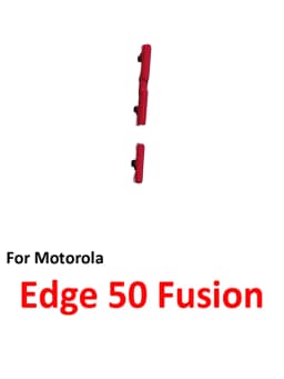 Phone Power Volume Button For Motorola Moto Edge 50 Fusion New On Off Up Down Key Internal Flex Cable Repair Parts Blue