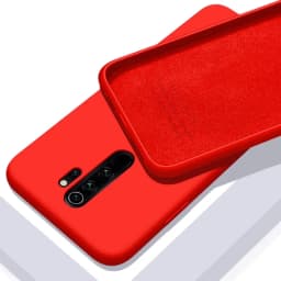 For XiaoMi RedMi Note 9 9s Pro 10 11 11S 10s 10T 9T 8 8T 7 Pro 9A 9C 10C Poco X3 F3 Soft Solid Candy Cover Liquid Silicone Case