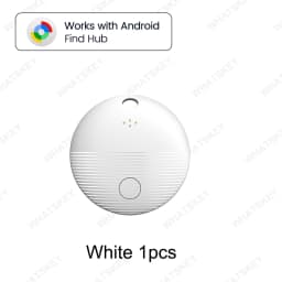 Smart Location Tag Works with Google Find Hub Android Bluetooth Anti-Lost Tracker With Cat Collar Item Finder Wallet Pets Bags
