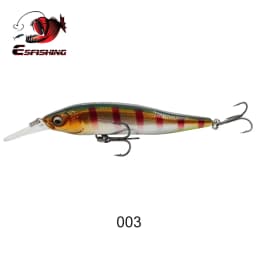 ESFISHING Wobble Hard Lure NAHAN 75mm 7.1g 0-2.4 Dive Fishing Baits Flow Floating Minnow Isca Artificial