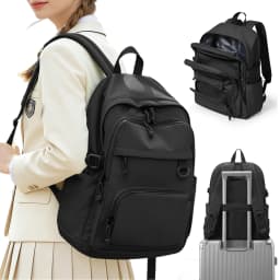 Junior & High School Student Backpack, Large Capacity School Backpack for Boys Girls, Students Outdoor Travel Soft Computer Bag