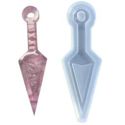 Resin Shaker Molds Silicone Resin Casting Molds Epoxy Quicksand Molds for DIY Pendant Charms Jewelry Making Accessories