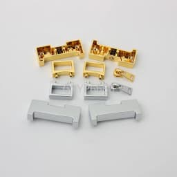 1-10Sets Gold,Chrome H Square Locks For Leather Shoulder Bags Metal Buckles With Zipper Head Decorative Hardware DIY Accessories