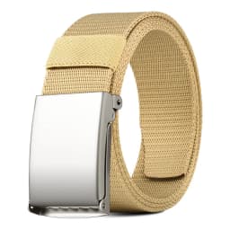 Men Female Belts Military Nylon Adjustable Belt Men Outdoor Travel Tactical Waist Belt with Plastic Buckle for Pants