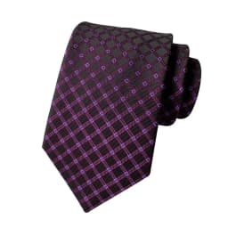 New 8CM Mens Tie Necktie Polka Dot Solid Ties For Man Groom Groomsman Jacquard Woven Ascot Neck Tie Formal Business Party