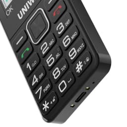 UNIWA V2000 4G Keypad Feature Phone 2.4 Inch Big Button Loud Volume Dual SlM 1700mAh Russia Keyboard for Elderly SOS BT V5.0