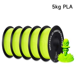 Geeetech 5Kg Standard PLA Filament 1.75mm 3D Printer Plastic Material, Accuracy 0.03mm, Multiple Colour, Fit Most FDM Printer